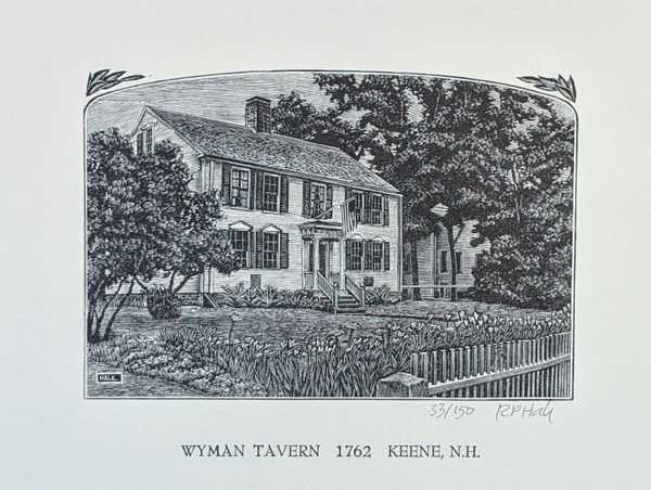 Wyman Tavern, 1762, Keene, NH