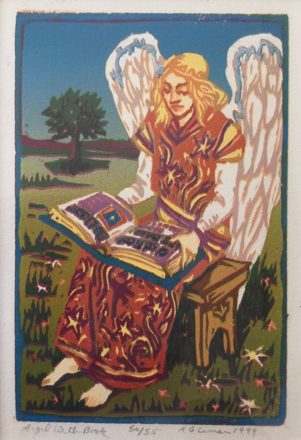 Angel with Book
