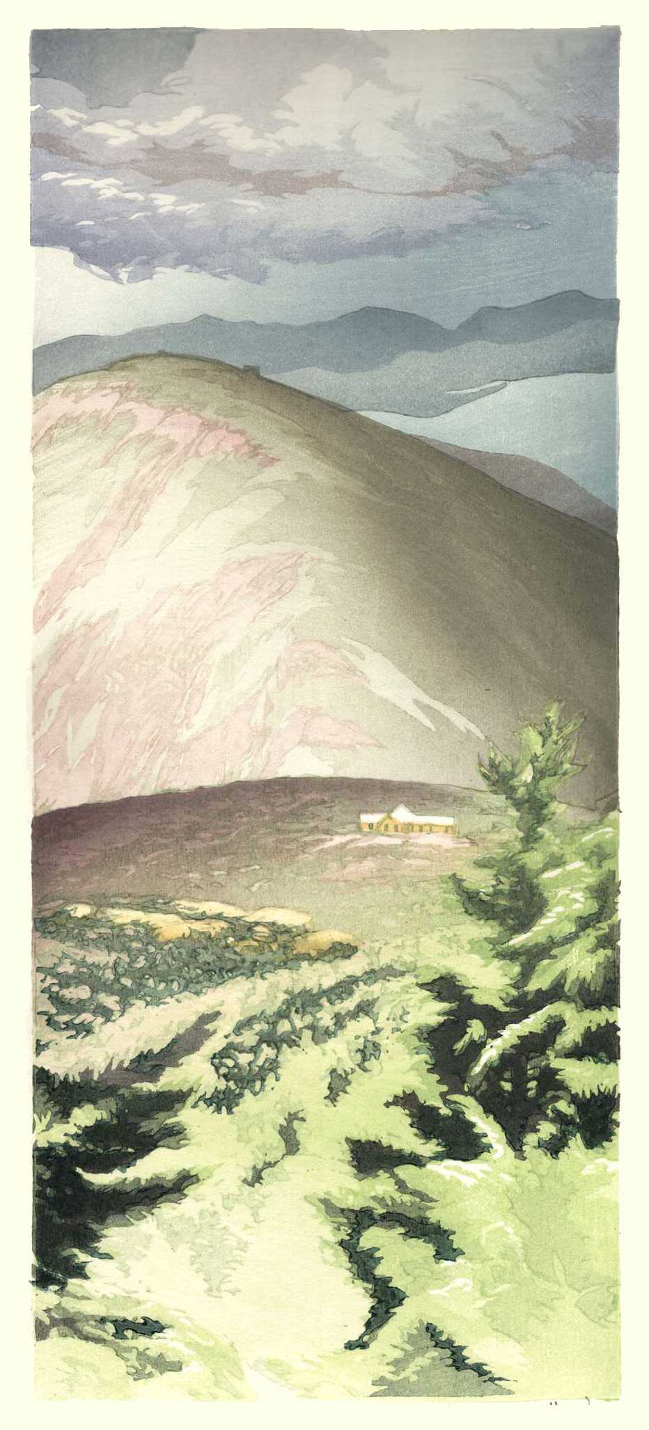 Greenleaf Above Franconia Notch