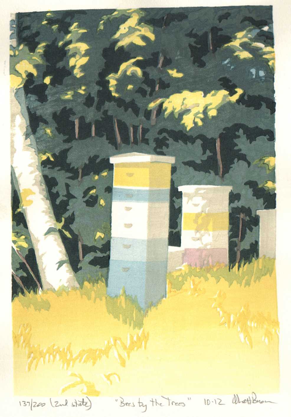 Bees by the Trees, 2nd State