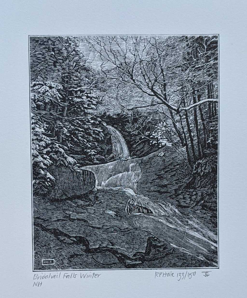 Bridalveil Falls, Winter
