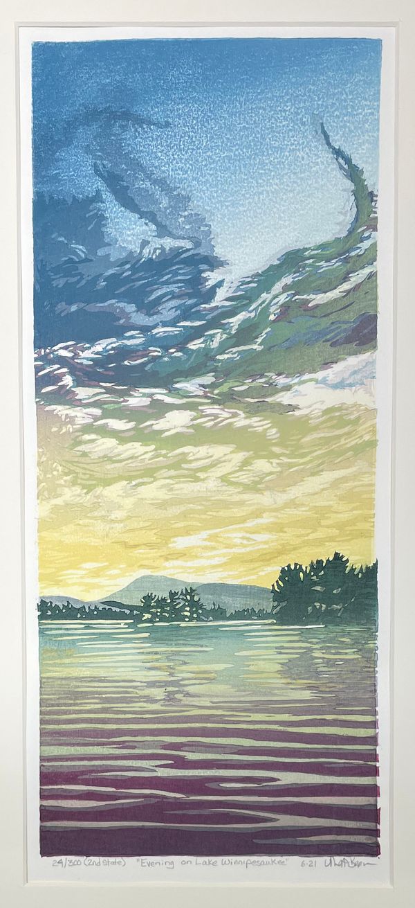 Evening on Lake Winnipesaukee, 2nd state
