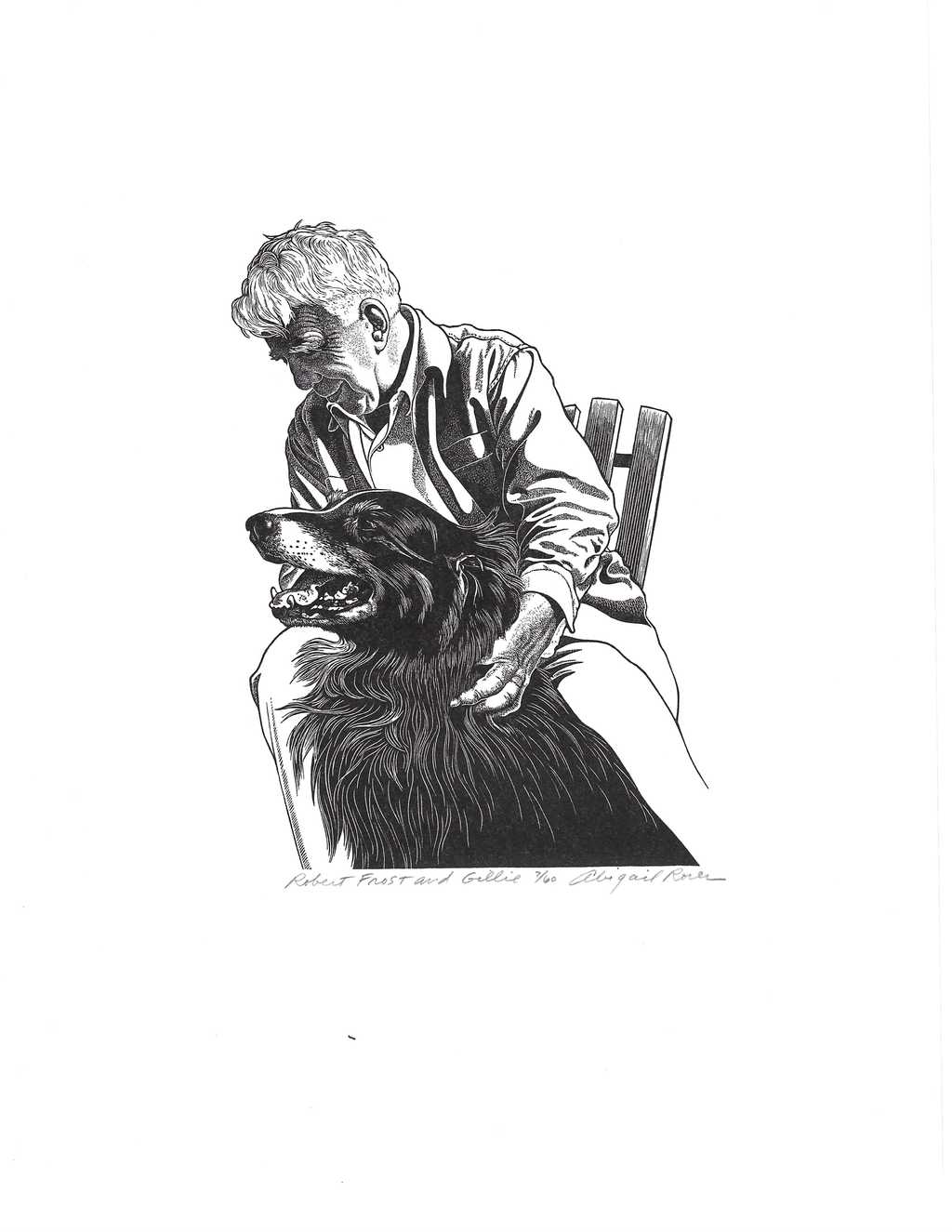 Robert Frost and Gillie