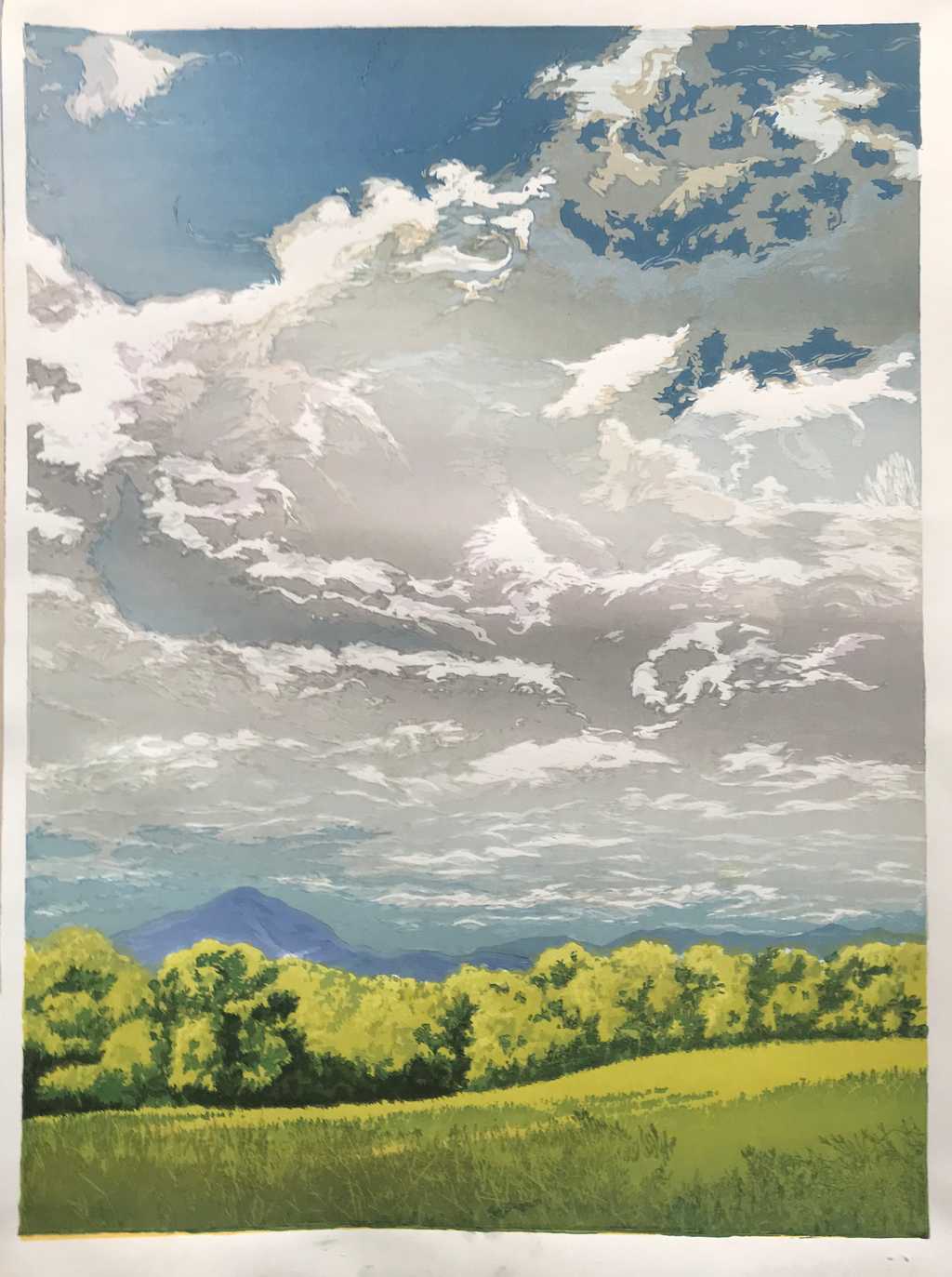 Ascutney Afternoon, 3rd state