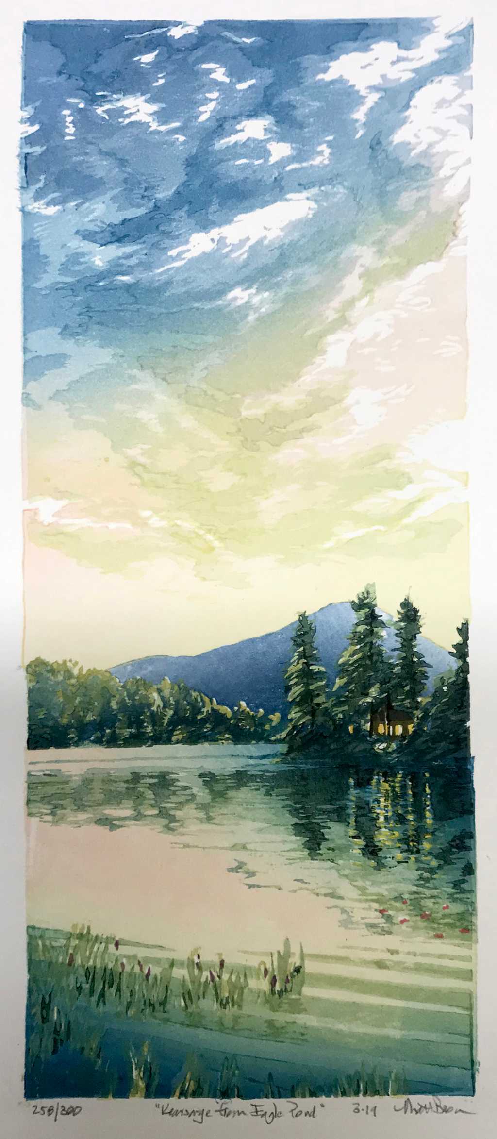 Kearsarge from Eagle Pond,